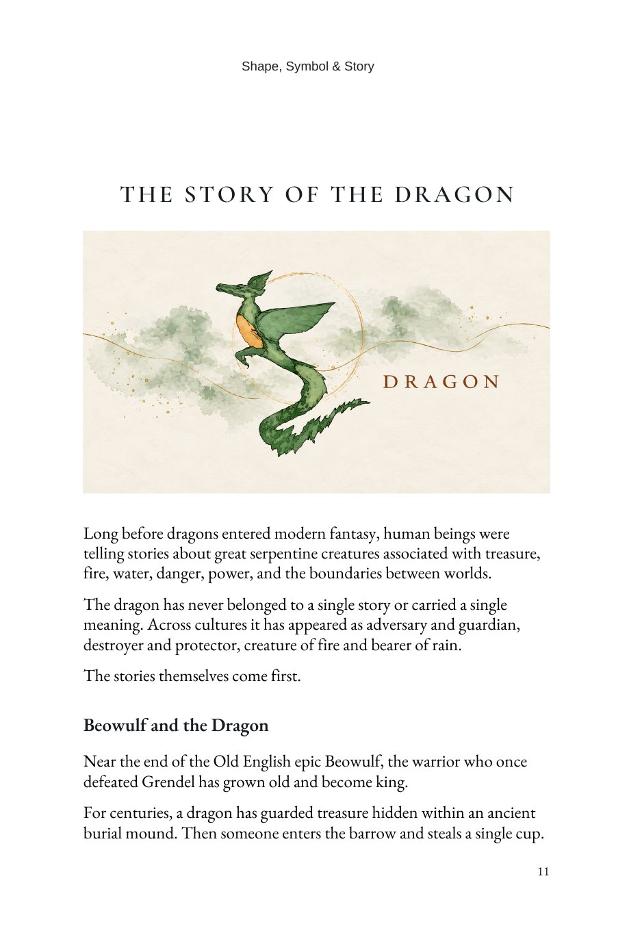 Shape, Symbol & Story — The Story of the Dragon